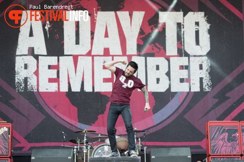 A Day To Remember op Rock Werchter 2013 - dag 4 foto