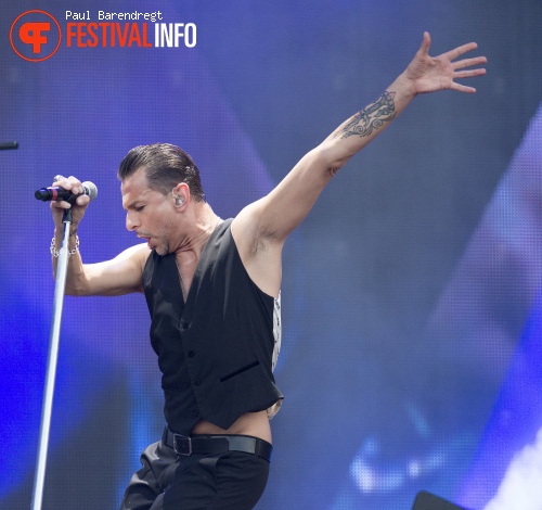 Depeche Mode op Rock Werchter 2013 - dag 4 foto