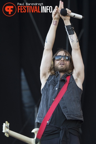 Thirty Seconds to Mars op Rock Werchter 2013 - dag 4 foto