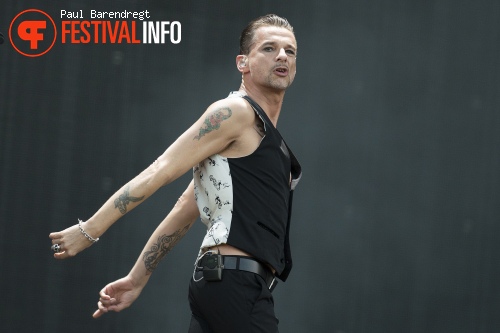 Depeche Mode op Rock Werchter 2013 - dag 4 foto