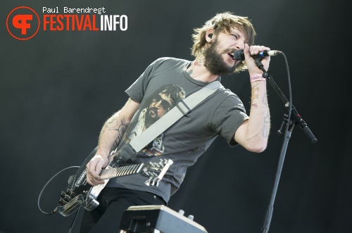 Band Of Horses op Rock Werchter 2013 - dag 4 foto