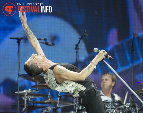 Depeche Mode op Rock Werchter 2013 - dag 4 foto