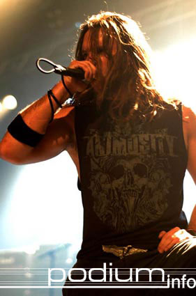Unearth op Hatebreed - 13/11/06 - Effenaar foto