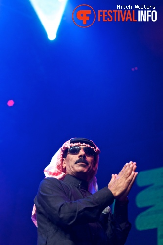 Foto Omar Souleyman op PITCH 2013 - dag 2
