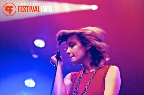 Foto Chvrches op PITCH 2013 - dag 2