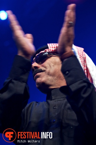 Foto Omar Souleyman op PITCH 2013 - dag 2