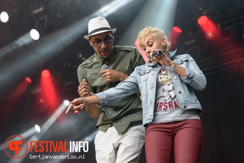 Postmen op Werfpop 2013 foto