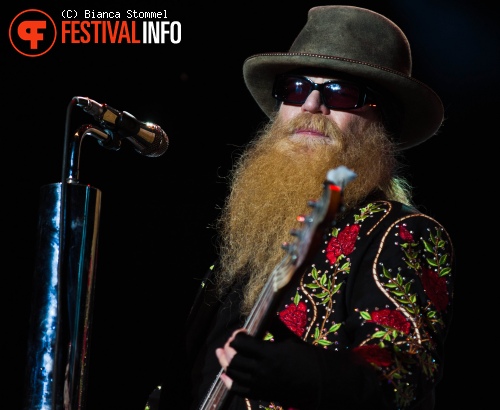 ZZ Top op Bospop 2013 foto