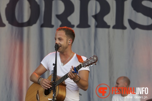 James Morrison op Suikerrock 2013 foto