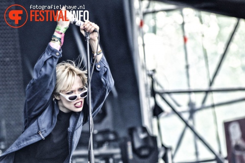 Crystal Castles op Balaton Sound 2013 foto
