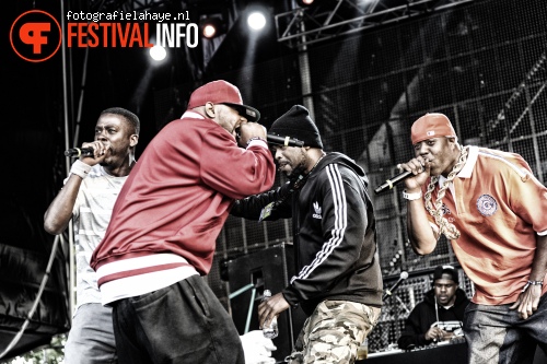 Wu-Tang Clan op Balaton Sound 2013 foto