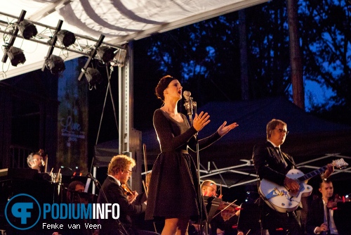 Hooverphonic op Hooverphonic - 25/8 - Openlucht Theater Amsterdamse Bos foto