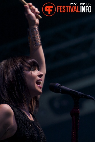 Laura Jansen op Appelpop 2013 foto