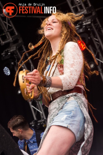 Isabelle Amé op Brabant Open Air 2013 foto