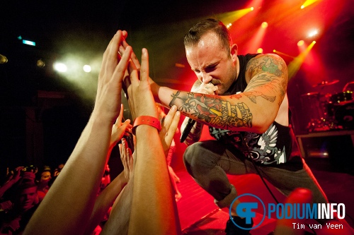 August Burns Red op August Burns Red - 12/9 - Tivoli foto