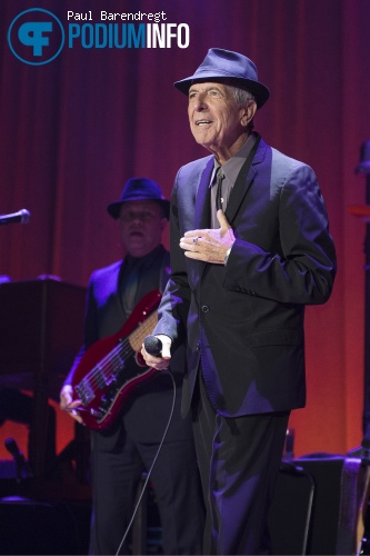 Leonard Cohen op Leonard Cohen - 18/9 - Ahoy foto