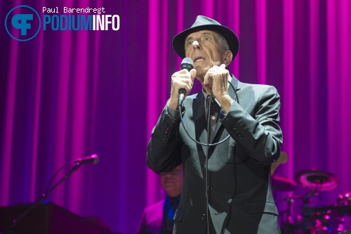 Leonard Cohen op Leonard Cohen - 18/9 - Ahoy foto