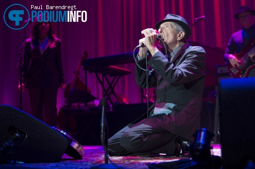 Leonard Cohen op Leonard Cohen - 18/9 - Ahoy foto