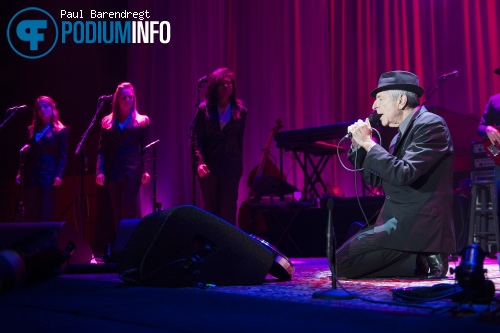 Leonard Cohen op Leonard Cohen - 18/9 - Ahoy foto