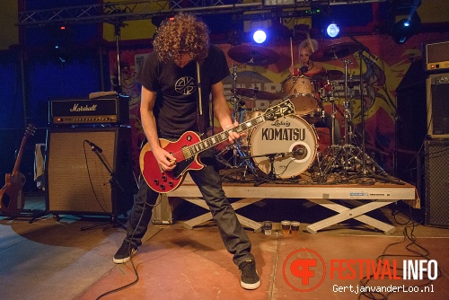 Komatsu op Kempenerpop 2013 foto