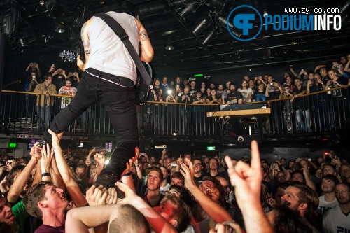The Dillinger Escape Plan op Dillinger Escape Plan - 26/10 - Melkweg foto