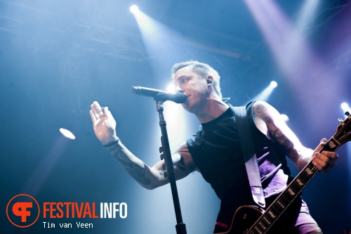 Yellowcard op Vans Warped Tour NL 2013 foto