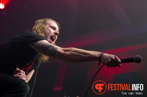 John Coffey op Vans Warped Tour NL 2013 foto