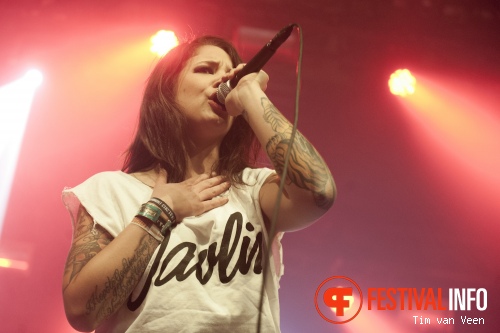 The Charm The Fury op Vans Warped Tour NL 2013 foto