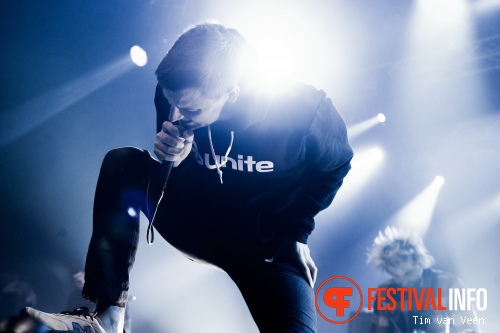 Parkway Drive op Vans Warped Tour NL 2013 foto