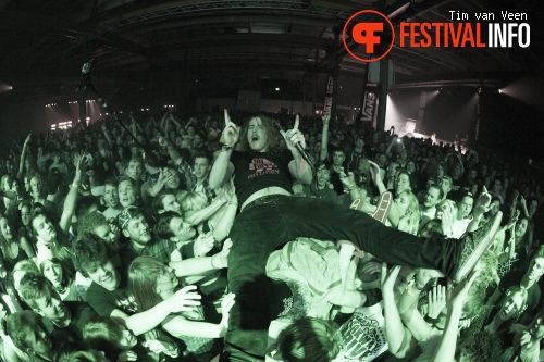 John Coffey op Vans Warped Tour NL 2013 foto