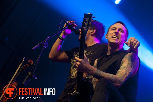 Yellowcard op Vans Warped Tour NL 2013 foto