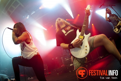 The Charm The Fury op Vans Warped Tour NL 2013 foto