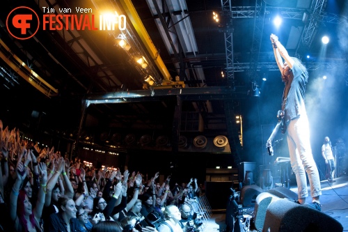 Chiodos op Vans Warped Tour NL 2013 foto