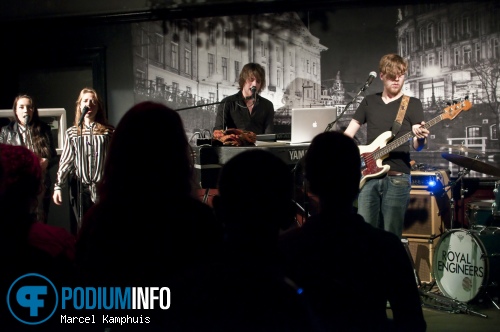 The Royal Engineers op The Royal Engineers - 14/11 - Hofman Café, Utrecht foto