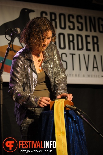 Dorien Meijsing op Crossing Border 2013 foto