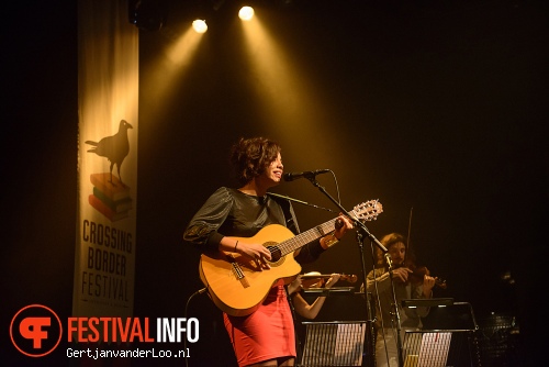 Chloe Charles op Crossing Border 2013 foto