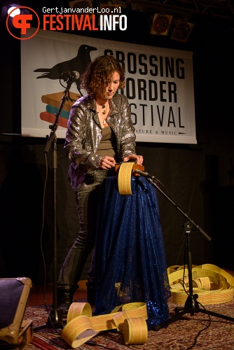 Dorien Meijsing op Crossing Border 2013 foto