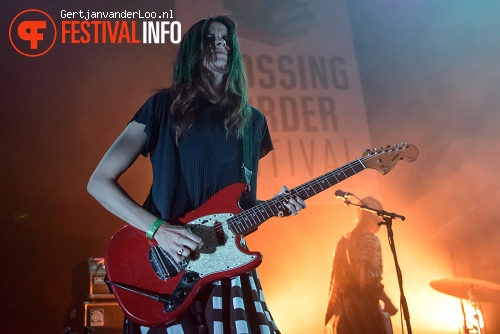 Warpaint op Crossing Border 2013 foto