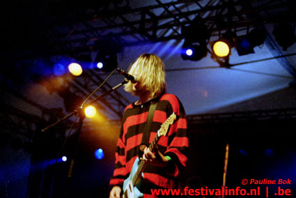 Australian Nirvana op Bospop 2002 foto