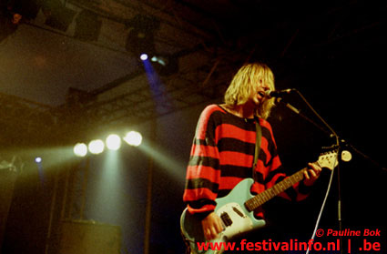 Australian Nirvana op Bospop 2002 foto