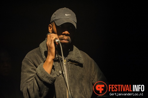 Dean Blunt op State-X New Forms 2013 - Dag 2 foto