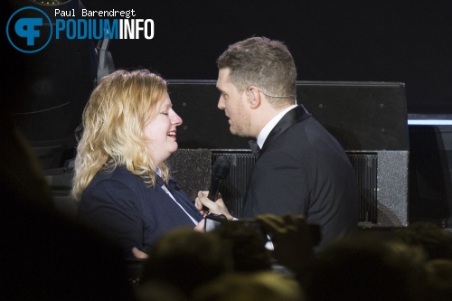 Michael Bublé op Michael Buble - 19/1 - Ziggo Dome foto