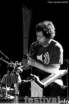 Foto Tunng op Eurosonic 2007
