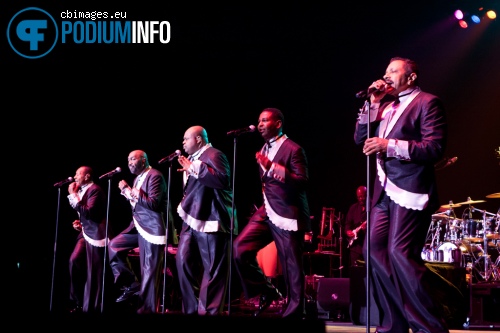 The Temptations op The Four Tops + The Temptations - 14/3 - HMH foto