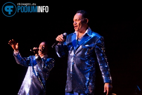 Four Tops op The Four Tops + The Temptations - 14/3 - HMH foto