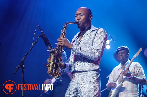 Seun Kuti & Egypt 80 op Motel Mozaique 2014 foto