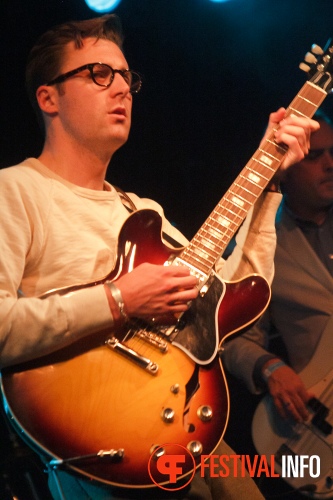 Nick Waterhouse op Motel Mozaique 2014 foto