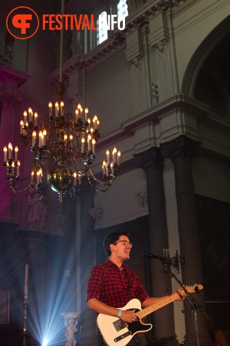 Luke Sital-Singh op Motel Mozaique 2014 foto