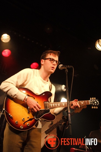 Nick Waterhouse op Motel Mozaique 2014 foto