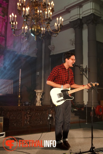 Luke Sital-Singh op Motel Mozaique 2014 foto